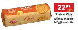 Qanto Rodinné Club sušenky máslové nabídka