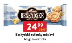 Qanto Beskydské sušenky máslové nabídka