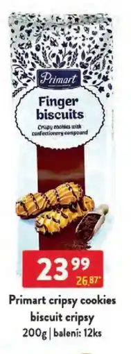 Qanto Primart cripsy cookies biscuit cripsy nabídka