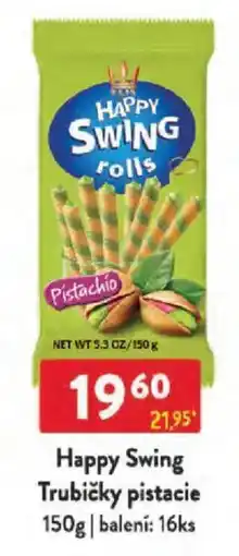 Qanto Happy Swing Trubičky pistacie nabídka