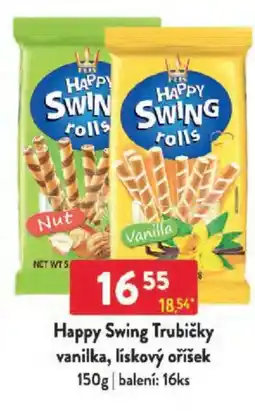 Qanto Happy Swing Trubičky vanilka, lískový oříšek nabídka