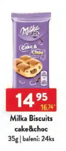 Qanto Milka Biscuits cake&choc nabídka