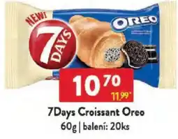 Qanto 7Days Croissant Oreo nabídka