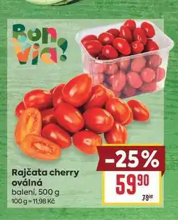 Billa Bon Rajčata cherry oválná balení nabídka