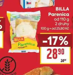 Billa BILLA Parenica od nabídka