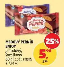 Penny Market MEDOVÝ PERNÍK ENJOY jahodový nabídka