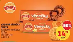 Penny Market RODINNÉ VĚNEČKY SEDITA kakaové, vanilkové nabídka