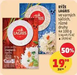Penny Market RÝŽE LAGRIS ve varných sáčcích, různé druhy nabídka