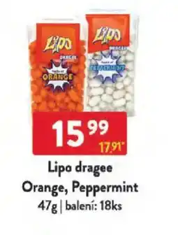 Qanto Lipa dragee Orange, Peppermint nabídka