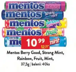 Qanto Mentos Berry Good, Strong Mint, Rainbow, Fruit, Mint nabídka