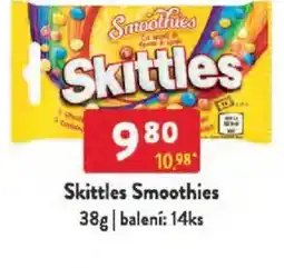 Qanto Skittles Smoothies nabídka