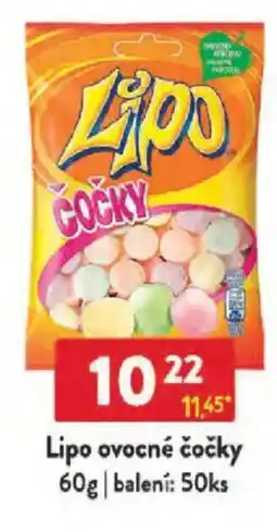 Qanto Lipo ovocné čočky nabídka