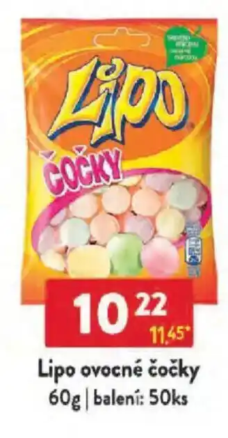 Qanto Lipo ovocné čočky nabídka