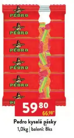 Qanto Pedro kyselé pásky nabídka