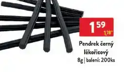 Qanto Pendrek černý lékořicový nabídka