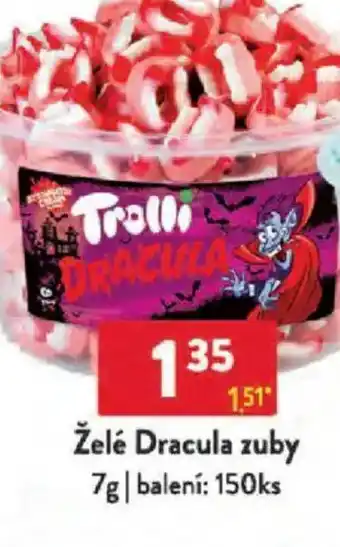 Qanto Želé Dracula zuby nabídka