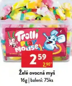 Qanto Želé ovocná myš nabídka