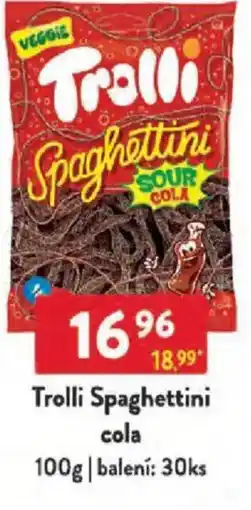 Qanto Trolli Spaghettini cola nabídka