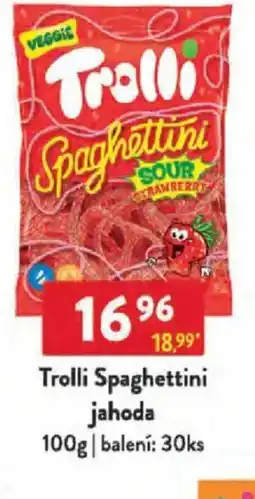 Qanto Trolli Spaghettini jahoda nabídka
