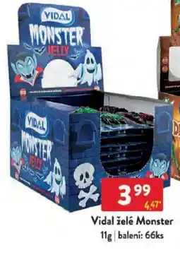 Qanto Vidal želé Monster nabídka
