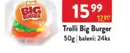 Qanto Trolli Big Burger nabídka