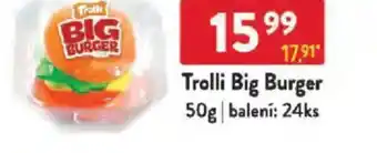 Qanto Trolli Big Burger nabídka