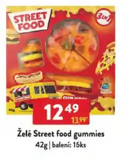 Qanto Želé Street food gummies nabídka