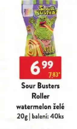 Qanto Sour Busters Roller watermelon želé nabídka