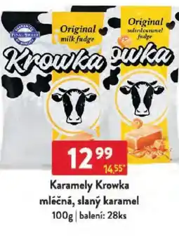 Qanto Karamely Krowka mléčná, slaný karamel nabídka