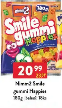 Qanto Nimm2 Smile gummi Happies nabídka