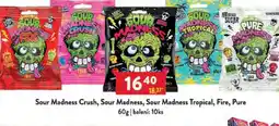 Qanto Sour Madness Crush, Sour Madness, Sour Madness Tropical, Fire, Pure nabídka