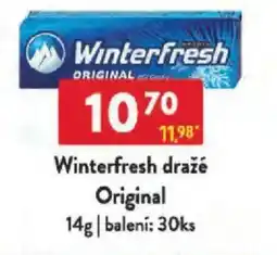 Qanto Winterfresh dražé Original nabídka