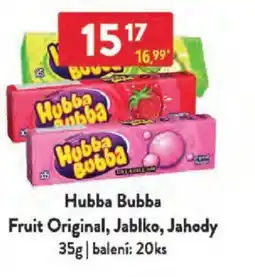 Qanto Hubba Bubba Fruit Original, Jablko, Jahody nabídka