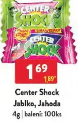 Qanto Center Shock Jablko, Jahoda nabídka