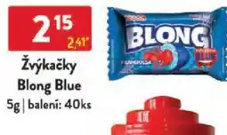 Qanto Žvýkačky Blong Blue nabídka
