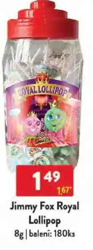 Qanto Jimmy Fox Royal Lollipop nabídka