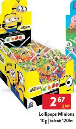 Qanto Lollipops Minions nabídka