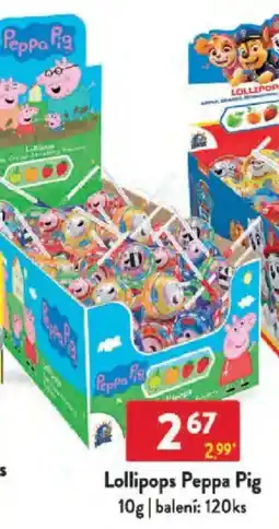 Qanto Lollipops Peppa Pig nabídka