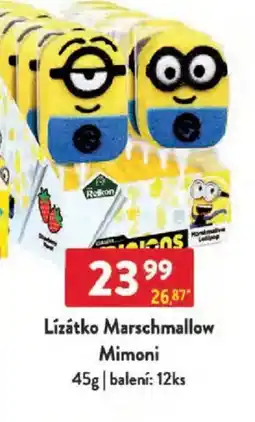 Qanto Lízátko Marschmallow Mimoni nabídka