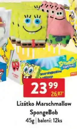 Qanto Lízátko Marschmallow SpongeBob nabídka