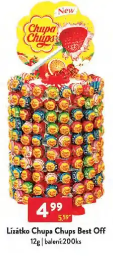 Qanto Lízátko Chupa Chups Best Off nabídka