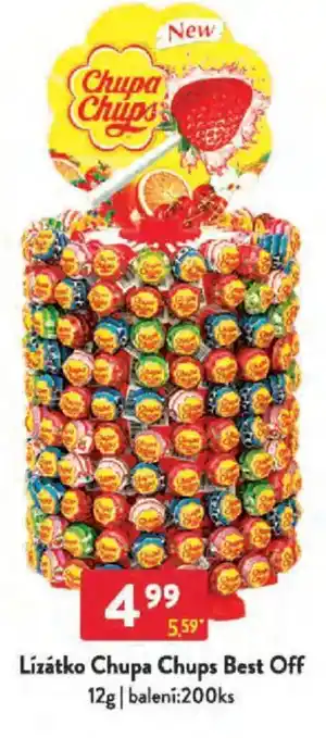 Qanto Lízátko Chupa Chups Best Off nabídka