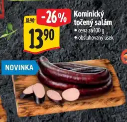 Albert Kominický točený salám nabídka