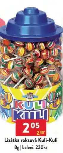 Qanto Lízátka roksová Kuli-Kuli nabídka