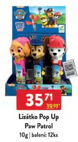 Qanto Lízátko Pop Up Paw Patrol nabídka