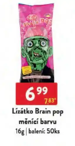 Qanto Lízátko Brain pop měnící barvu nabídka