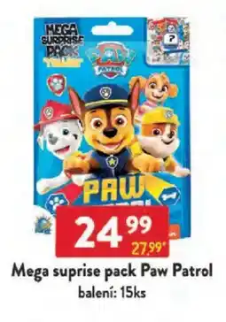 Qanto Mega suprise pack Paw Patrol nabídka