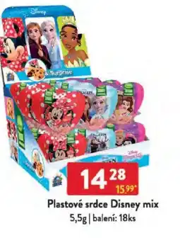 Qanto Plastové srdce Disney mix nabídka
