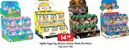 Qanto Vajíčko Peppa Pig, Minions, Jurassic World, Paw Patrol nabídka