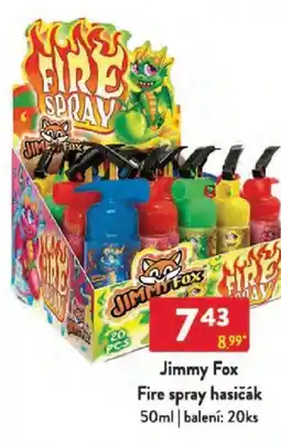 Qanto Jimmy Fox Fire spray hasičák nabídka